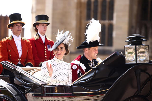 Kate conoció al príncipe William en la Universidad de St. Andrews en 2001. Foto: AFP   