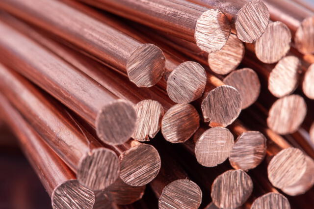  El cobre es uno de los metales más comercializados en el mundo. Foto: Ey   