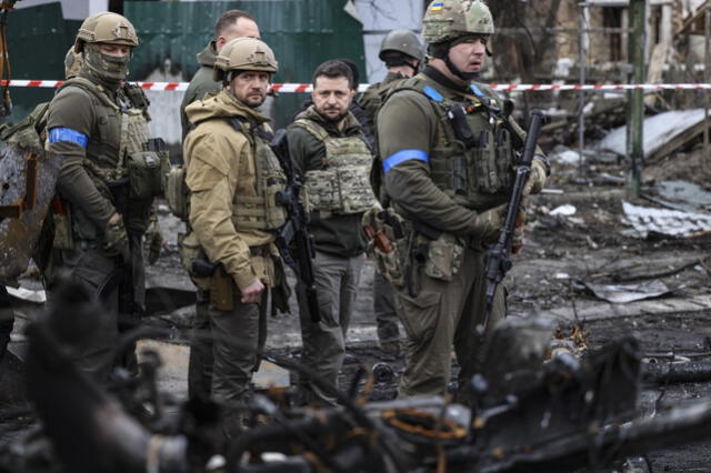 La guerra de Ucrania inició el 24 de febrero de 2022, tras los sucesos del Euromaidán en 2014. Foto: AFP   