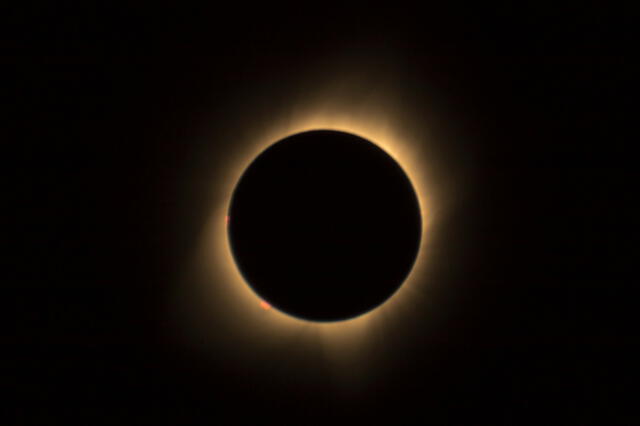 Mirar el eclipse directamente, sin la protección adecuada, puede dañar la vista. Foto: Pexels  