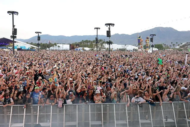Coachella atrae a miles de asistentes todos los años. Foto: AFP   