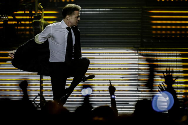 Luis Miguel viene desarrollando una gira mundial en la que dará más de 200 conciertos. Foto: AFP   