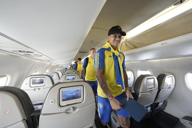 Los dirigidos por Diego Martínez ya partieron rumbo a Córdoba. Foto: X/Boca Juniors   