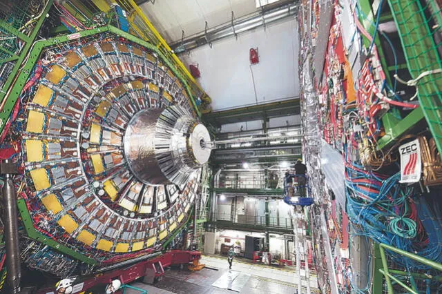  El Gran Colisionador de Hadrones, la máquina prodigiosa. Foto: AFP   