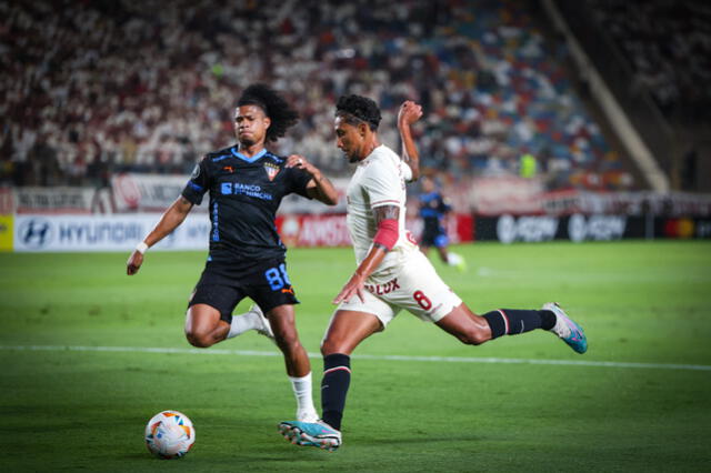  Christofer Gonzáles se lesionó en la Copa Libertadores. Foto: Universitario.   