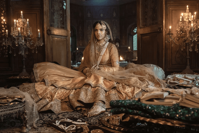  Sharmin Segal es Alamzeb, hija menor de Mallikajaan. Foto: Netflix   