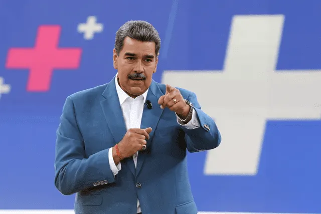 Maduro aseveró que con algunos países de la región se puede “dejar desnuda a esa derecha”. Foto: AFP   