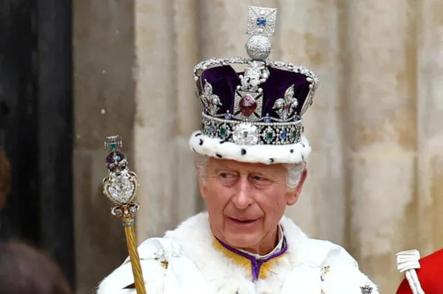 Revelan el primer retrato oficial del rey Carlos III tras su coronación: genera polémica en redes sociales