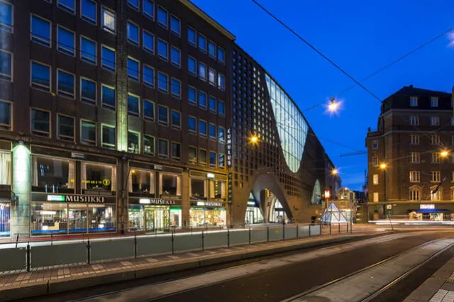 Librería Principal de la Universidad de Helsinki. Foto: ArchDaily   