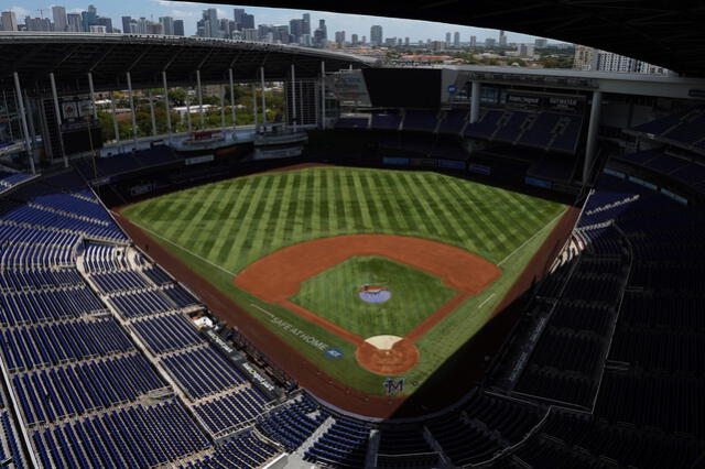 El estadio loanDepot Park de Miami, Estados Unidos, será sede del Clásico Mundial de Béisbol 2026. Foto: loanDepot Park   