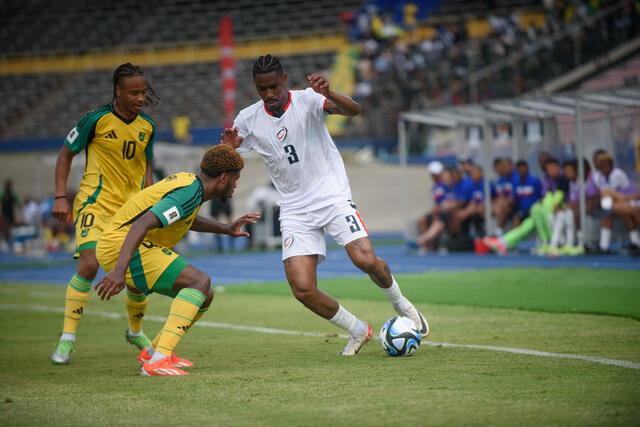  República Dominicana acaba de caer ante Jamaica en la fecha anterior de las Eliminatorias. Foto: @sedofutbol/X    