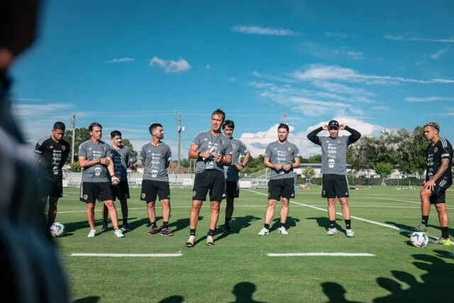 La Vinotinto de Batista ya empieza a entrenar de cara a la Copa América 2024. Foto: Vinotinto/X   