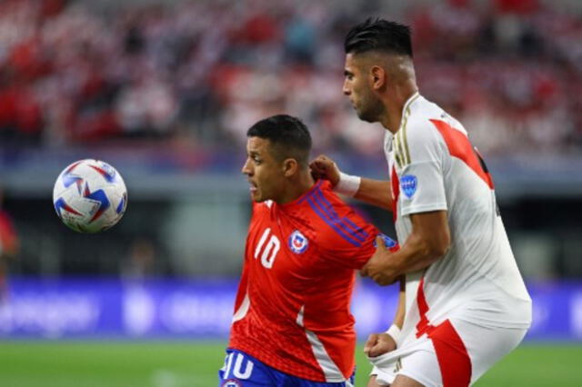 Alexis Sánchez fue titular en la selección chilena. Foto: AFP   