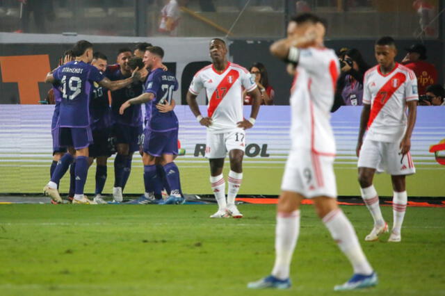  Perú perdió en Lima ante Argentina por Eliminatorias al Mundial 2026. Foto: GLR    