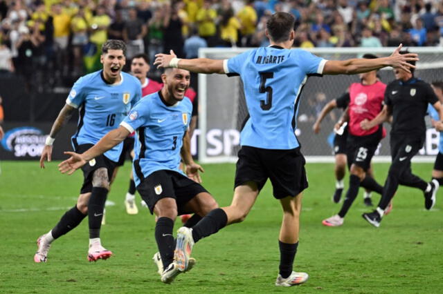 Uruguay sumó puntaje perfecto en la fase de grupos. Foto: AFP Uruguay sumó puntaje perfecto en la fase de grupos. Foto: AFP