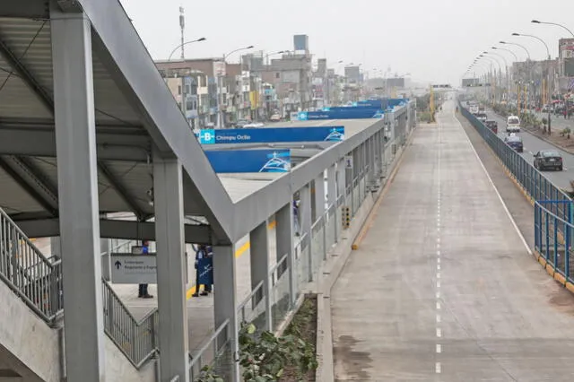  López Aliaga afirmó que inauguración de ampliación depende de la ATU. Foto: Andina   