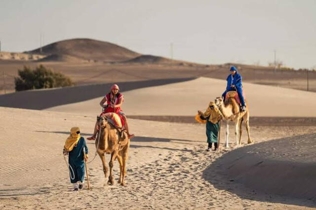 Locales y turistas pueden aprovechar el paseo como si se tratase del Medio Oriente. Foto: Difusión   