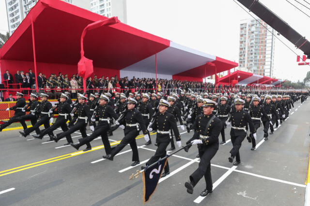 Desfiles cívicos se desarrollan como parte de las actividades por Fiestas Patrias. Foto: Gobierno del Perú   