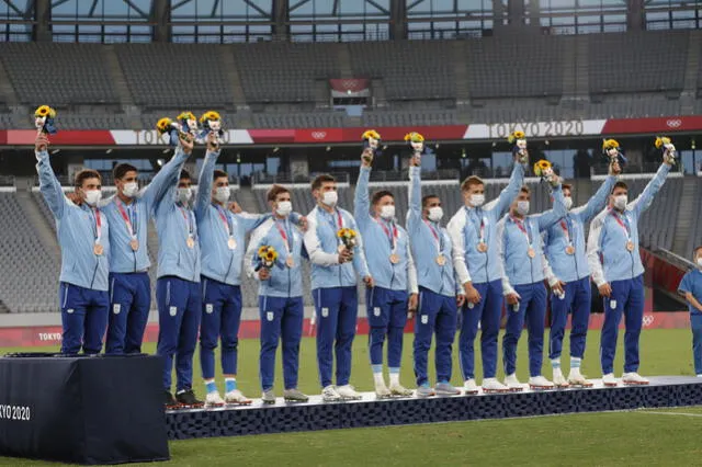 En Tokio 2020, los Pumas 7 ganaron la medalla de bronce. Foto: los Pumas 7   