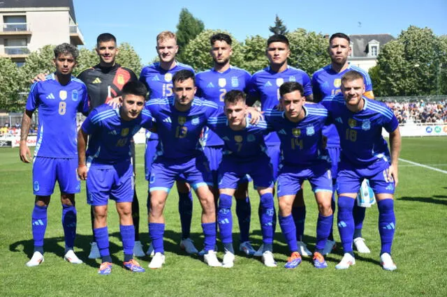  La Argentina de Javier Macherano tiene como refuerzos a Gerónimo Rulli, Julián Álvarez y Nicolás Otamendi. Foto: Selección Argentina/X   