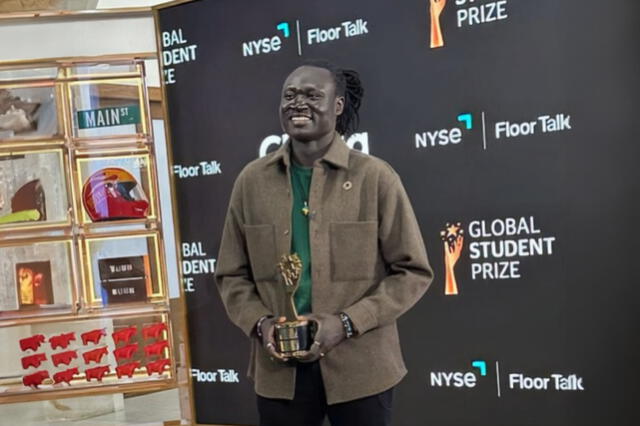  Nhial Deng ganó el premio en 2023. Foto: La Voz de Misiones 