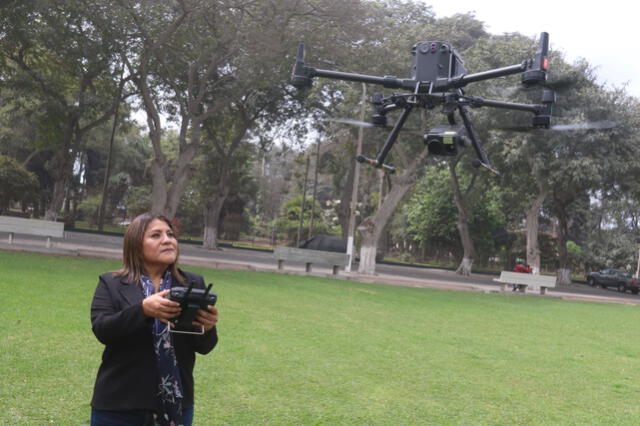  Lía Ramos es responsable del Grupo de Investigación (DANI Concytec) Teledetección y Cambio Climático aplicado a la Agricultura y Recursos Hídricos. Foto: Andina.<br><br>    