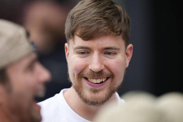  MrBeast es uno de los youtubers más famosos en el mundo con más de 300 millones de suscriptores. Foto: AFP    