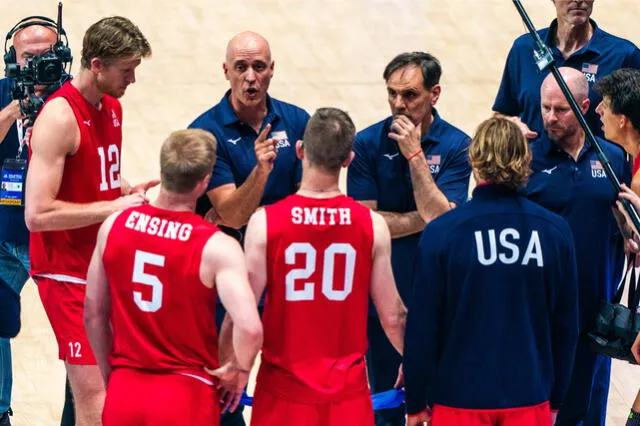 Estados Unidos será la primera prueba de fuego de Argentina. Foto: USA Volleyball   