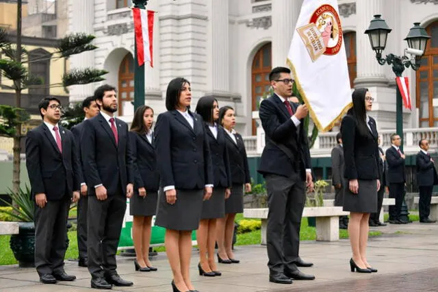  Una de las promociones de la Academia Diplomática del Perú. Foto: ADP.   