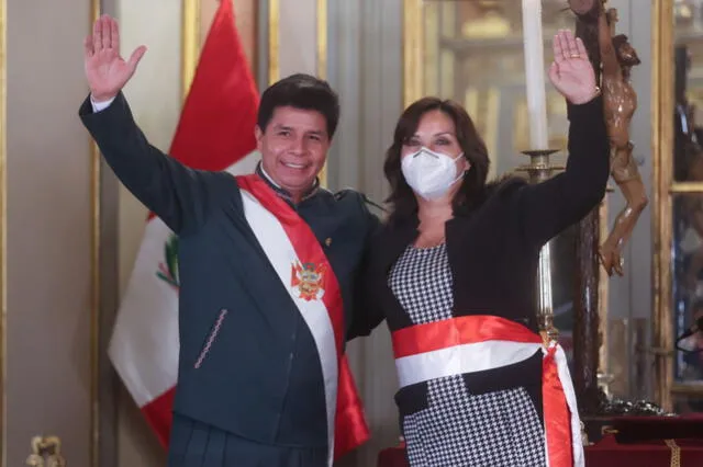  Dina Boluarte en su juramentación como ministra de Estado en el gobierno de Pedro Castillo. Foto: Andina    