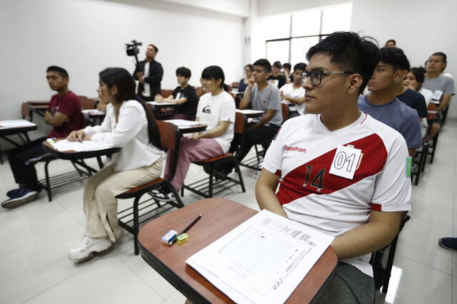 El examen de admisión 2025-I se desarrollará desde el 5 de octubre. Foto: Andina   