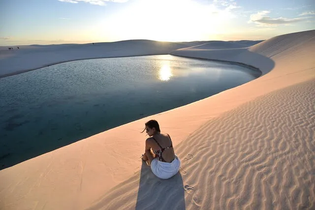 Debido a su belleza y singularidad, Lençóis Maranhenses ha sido escenario de varias producciones cinematográficas, incluyendo la película brasileña "Casa de Areia". Foto: ONEIRA   