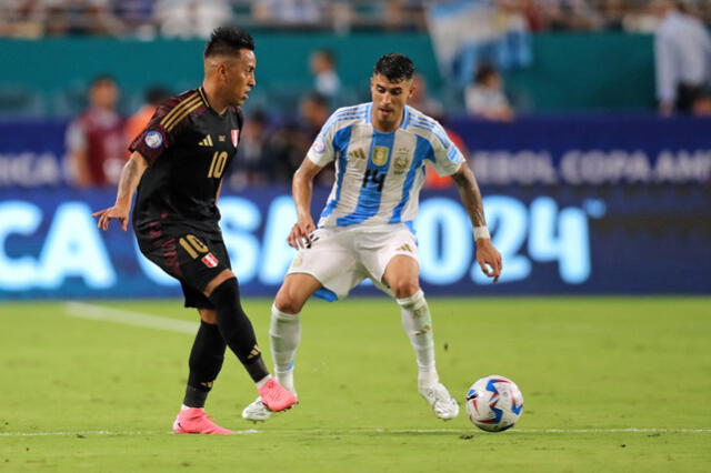  Christian Cueva sumó minutos en la Copa América 2024. Foto: AFP   