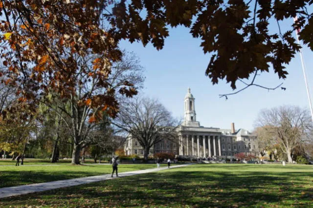  Campus de The Pennsylvania State University. Foto: Getty Images 