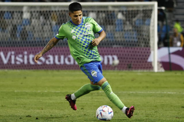  Raúl Ruidíaz juega en el Seattle Sounders desde el 2018. Foto: AFP   