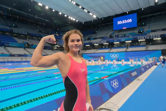  La nadadora pidió disculpas a su natal Paraguay por no lograr una medalla. Foto: SwimSwam   