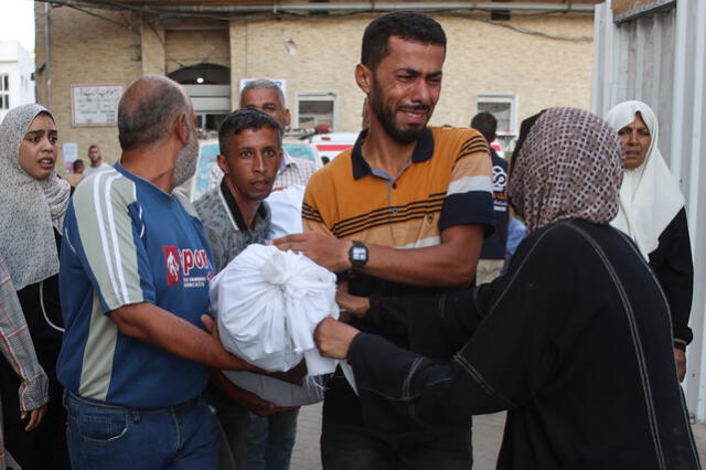 La relatora especial de Naciones Unidas para los Territorios Palestinos, Francesca Albanese, acusó a Israel de cometer "genocidio de los palestinos”. Foto: AFP   