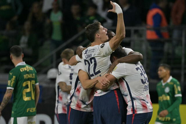 San Lorenzo se metió con lo justo a octavos de la Libertadores. Foto: AFP   