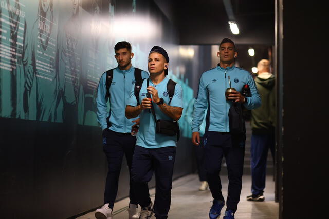 Soteldo ya está listo para el partido. Foto: Gremio 