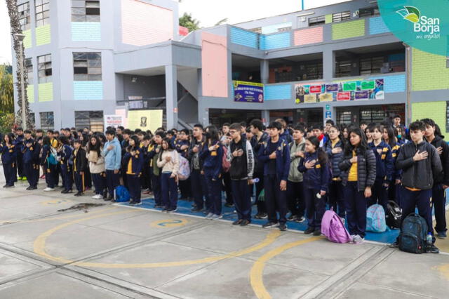 El colegio Romeo Luna Victoria y Manuel Gonzales Prada serán los beneficiados. Foto: Municipalidad de San Borja   