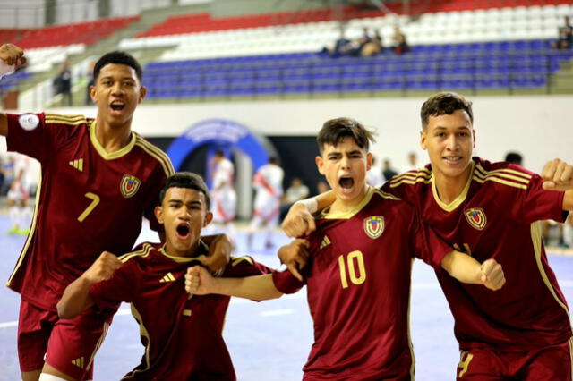 La Vinotinto tiene puntaje perfecto. Foto: Vinotinto Futsal   