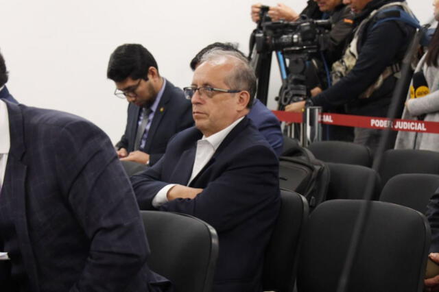  Nicanor Boluarte en audiencia el pasado 8 de agosto. Foto: Poder Judicial    