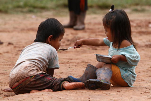 Aumentan casos de desnutrición crónica infantil. Foto: difusión   