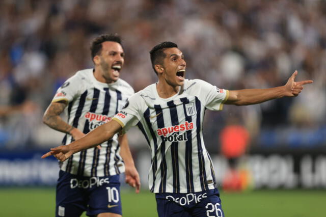  Kevin anotó el primer de la Copa Libertadores 2024 para Alianza Lima. Foto: Alianza Lima 