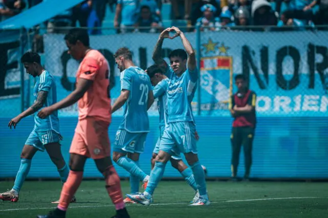  Santiago González fue parte de la victoria de Sporting Cristal ante UTC. Foto: Sporting Cristal   