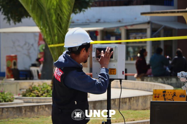  Equipo técnico de la UNCP. Foto: UNCP/Facebook   