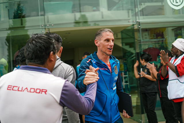  Sebastián Becaccece debutará al mando de Ecuador ante Brasil por Eliminatorias. Foto: @LaTri/X   