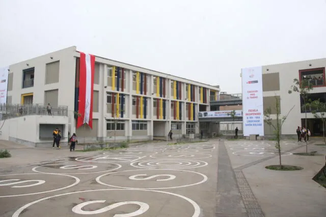 Escuela Bicentenario Simón Bolívar. Foto: Minedu   