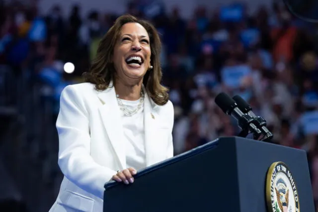 Harris se convierte en la esperanza del Partido Demócrata para derrotar a Donald Trump. Foto: AFP    