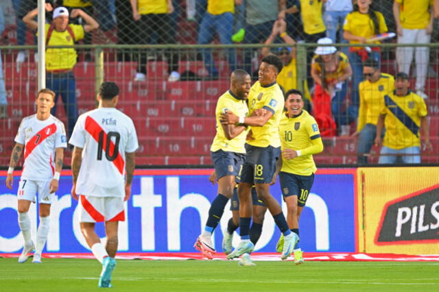  La selección peruana perdió por un gol de Enner Valencia. Foto: CONMEBOL   